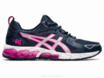Asics Gel Quantum 180 Zapatillas Azul Francés Rosa Intenso