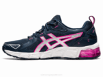 Asics Gel Quantum 180 Zapatillas Azul Francés Rosa Intenso - Image 4