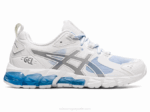 Asics gel quantum 180 zapatillas blancas y azules deportivas