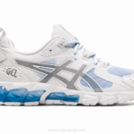 Asics gel quantum 180 zapatillas blancas y azules deportivas