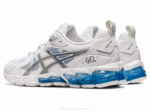 Asics gel quantum 180 zapatillas blancas y azules deportivas - Image 3