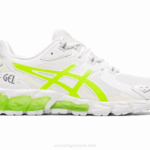 Asics gel quantum 180 zapatillas blanco verde peligro