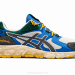 Asics gel quantum 180 zapatillas crema metrópolis deportivas