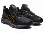 Asics Gel Quantum 180 Zapatillas Negro Oro Estilo y Comodidad - Image 2