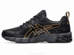 Asics Gel Quantum 180 Zapatillas Negro Oro Estilo y Comodidad - Image 4