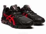 Asics Gel Quantum 180 Zapatillas Negro Rojo Eléctrico Deportivo - Image 2