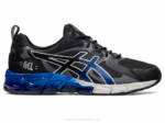 Asics gel quantum 180 zapato deportivo negro azul