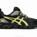 Asics gel quantum 180 zapatos deportivos negro amarillo brillante