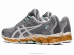 Asics Gel Quantum 360 6 Zapatillas Gris Glaciar y Roca - Image 3