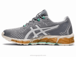 Asics Gel Quantum 360 6 Zapatillas Gris Glaciar y Roca - Image 4
