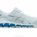 Asics gel quantum 360 vii ángel aguamarina y blanco zapatillas deportivas
