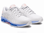 Asics Gel Quantum 360 VII Zapatillas Blancas y Azules - Image 2