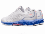 Asics Gel Quantum 360 VII Zapatillas Blancas y Azules - Image 3
