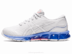Asics Gel Quantum 360 VII Zapatillas Blancas y Azules - Image 4
