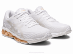 Asics gel quantum 360 vii zapatillas blancas y champán - Image 2