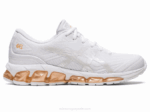 Asics gel quantum 360 vii zapatillas blancas y champán
