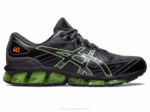 Asics gel quantum 360 vii zapatillas gris oscuro verde lima
