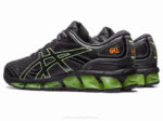 Asics gel quantum 360 vii zapatillas gris oscuro verde lima - Image 3