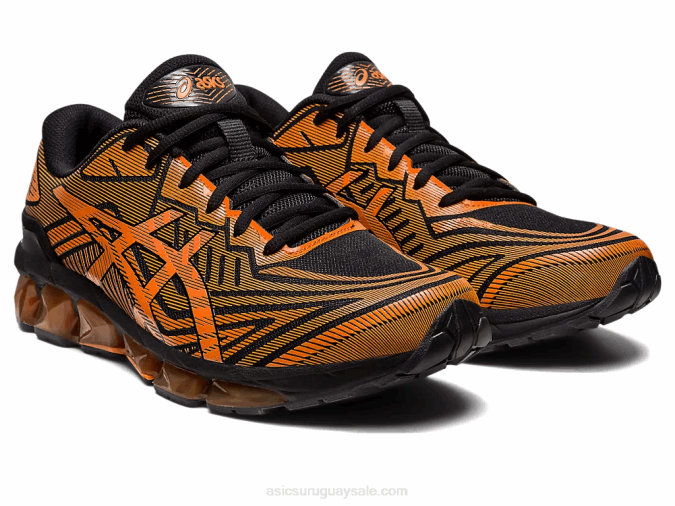 Asics Gel Quantum 360 VII Zapatillas Negras Habanero Energía y Comodidad - Image 2