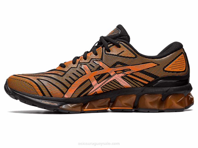 Asics Gel Quantum 360 VII Zapatillas Negras Habanero Energía y Comodidad - Image 4