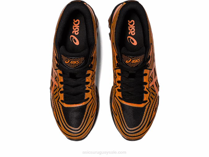 Asics Gel Quantum 360 VII Zapatillas Negras Habanero Energía y Comodidad - Image 6