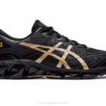 Asics Gel Quantum 360 VII Zapatillas Negras y Doradas