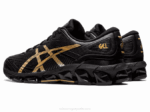 Asics Gel Quantum 360 VII Zapatillas Negras y Doradas - Image 3