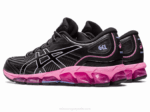 Asics Gel Quantum 360 VII Zapatillas Negro Chicle Ultra Comodidad - Image 3