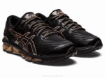Asics Gel Quantum 360 VII Zapatillas Negro Oro Rosa - Image 2