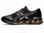 Asics Gel Quantum 360 VII Zapatillas Negro Oro Rosa - Image 4
