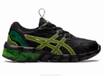 Asics gel quantum 90 3 preescolar negro amarillo seguro