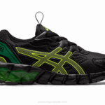 Asics gel quantum 90 3 preescolar negro amarillo seguro