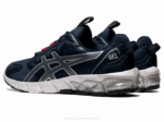 Asics gel quantum 90 3 zapatillas azul plata - Image 3