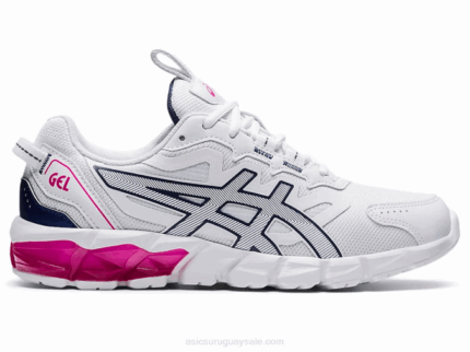 Asics Gel Quantum 90 3 Zapatillas Blanco Azul Trueno
