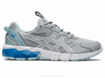 Asics gel quantum 90 3 zapatillas gris piedmont blanco