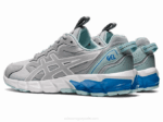 Asics gel quantum 90 3 zapatillas gris piedmont blanco - Image 3