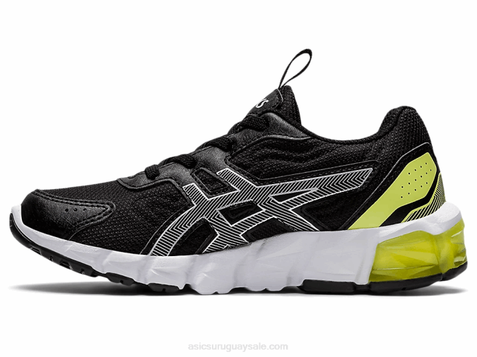 Asics Gel Quantum 90 3 Zapatillas Negras y Plateadas para Niños - Image 2