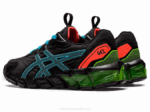 Asics Gel Quantum 90 3 Zapatillas Niños Negro Acuario - Image 3