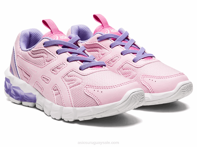 Asics gel quantum 90 3 zapatillas preescolar algodón de azúcar y blanco - Image 2