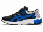 Asics gel quantum 90 escuela primaria negro azul eléctrico - Image 4