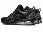 Asics Gel Quantum 90 IV Zapatillas Negras y Plateadas - Image 3