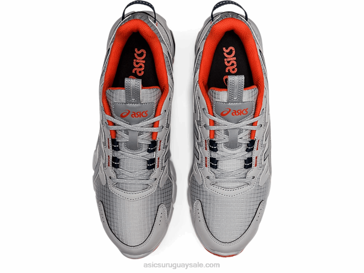Asics gel quantum 90 Zapatillas deportivas gris piedmont azul francés - Image 6