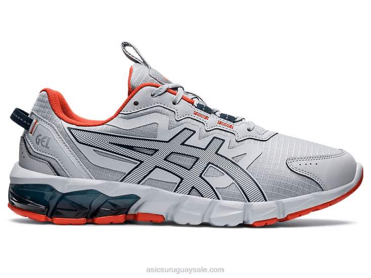 Asics gel quantum 90 Zapatillas deportivas gris piedmont azul francés - Image 1