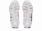 Asics gel quantum 90 zapatillas escolares algodón de azúcar blancas - Image 7