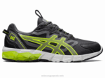 Asics Gel Quantum 90 Zapatillas Grises Amarillo Seguridad