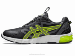 Asics Gel Quantum 90 Zapatillas Grises Amarillo Seguridad - Image 4