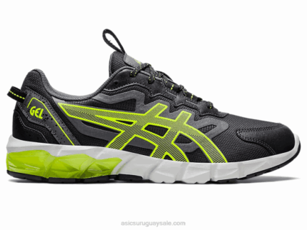 Asics Gel Quantum 90 Zapatillas Grises Amarillo Seguridad