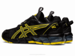 Asics gel quantum 90 zapato deportivo negro amarillo vibrante - Image 3