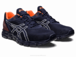 Asics Gel Quantum Lyte II Zapatillas Medianoche Naranja Impactante - Image 2