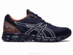 Asics Gel Quantum Lyte II Zapatillas Medianoche Naranja Impactante